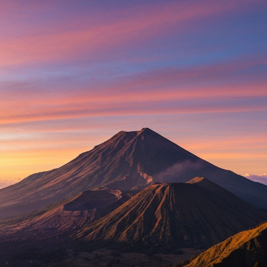Sunrise at Mount Batur